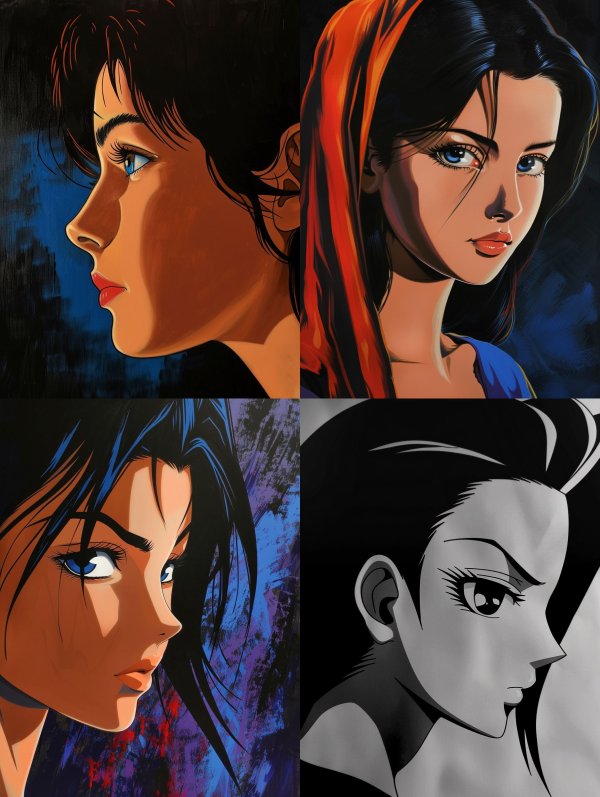 Cinematic Anime Portrait Study