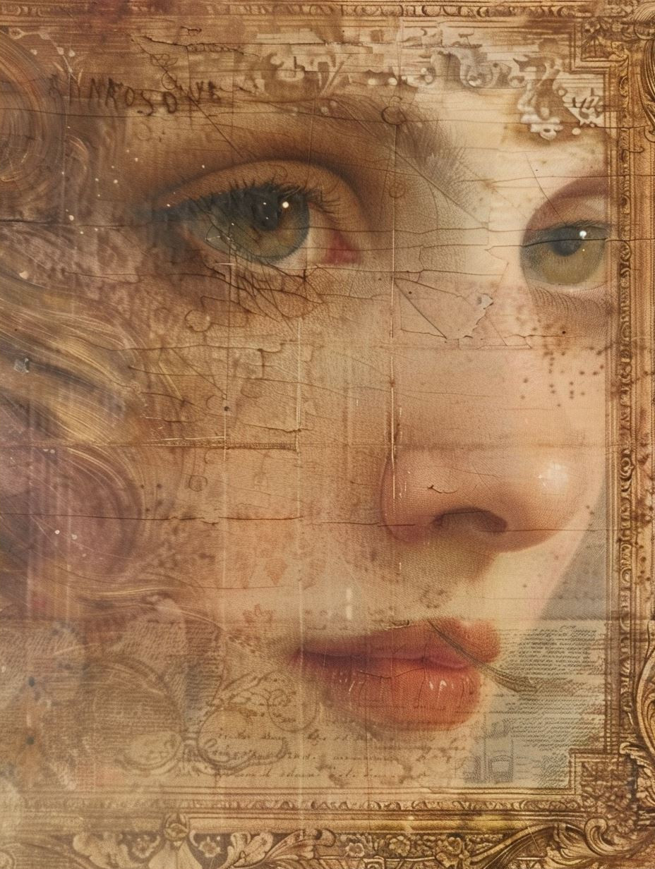 Ancient Whispers of Faded Beauty - Image 2