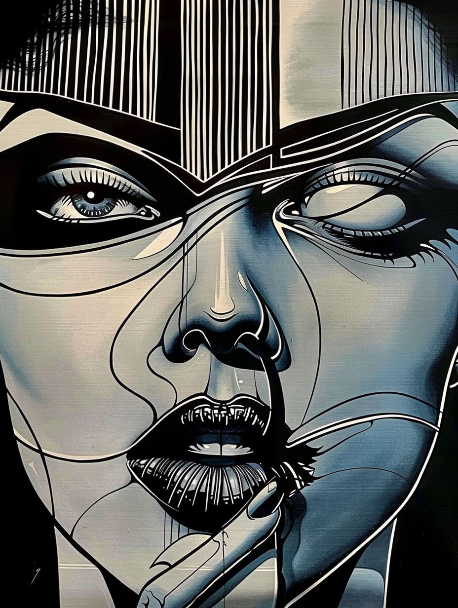 Cybernetic Gaze Digital Portraits - Image 4