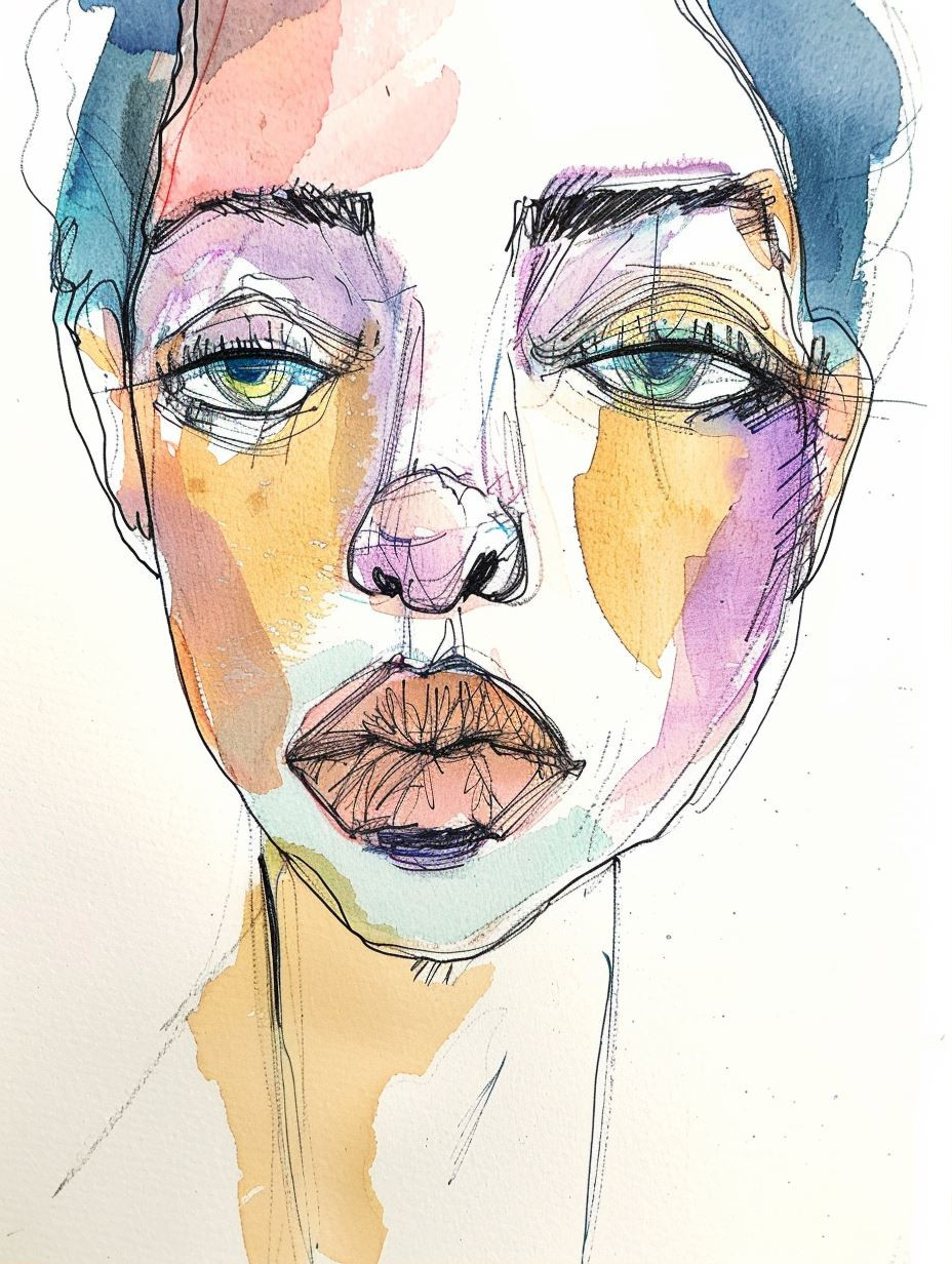 Prismatic Portraits: A Study in Color - Image 1
