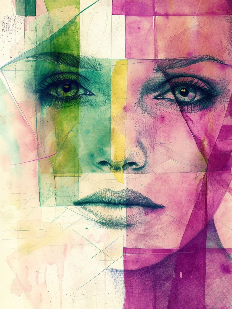 Prismatic Portraits of Fragmented Beauty - Image 3