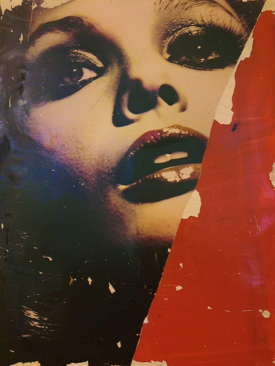 Vintage Cinematic Noir Glamour - Image 2