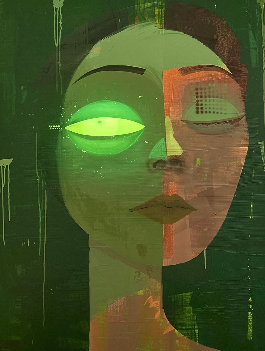 Neon Cyber-Organic Glow - Image 4