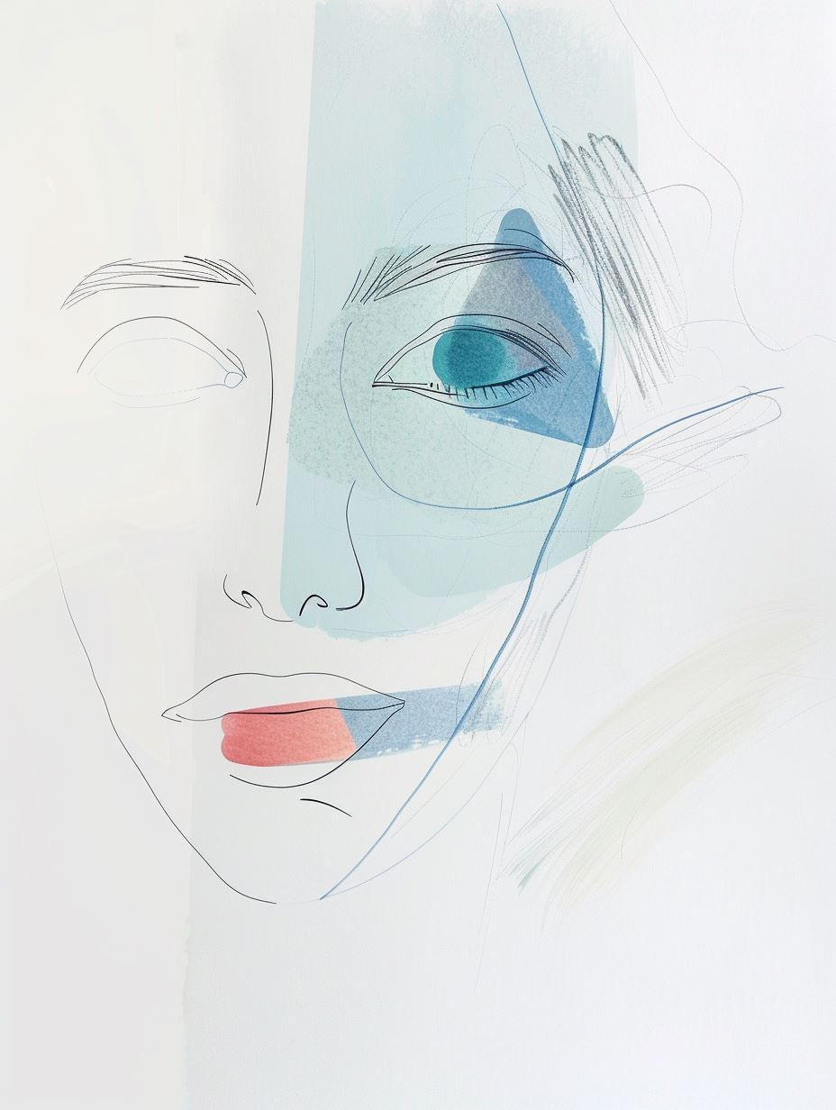 Fragmented Echoes of Human Faces - Image 2