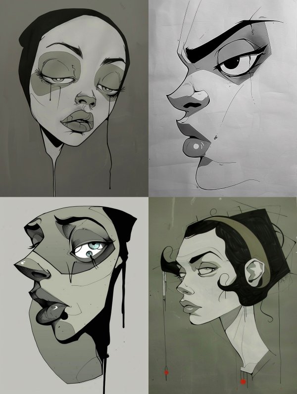 Melancholy in Muted Tones