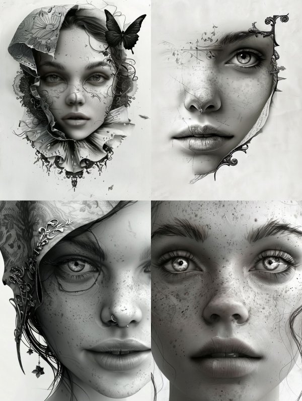 Ethereal Visions of Freckled Beauty