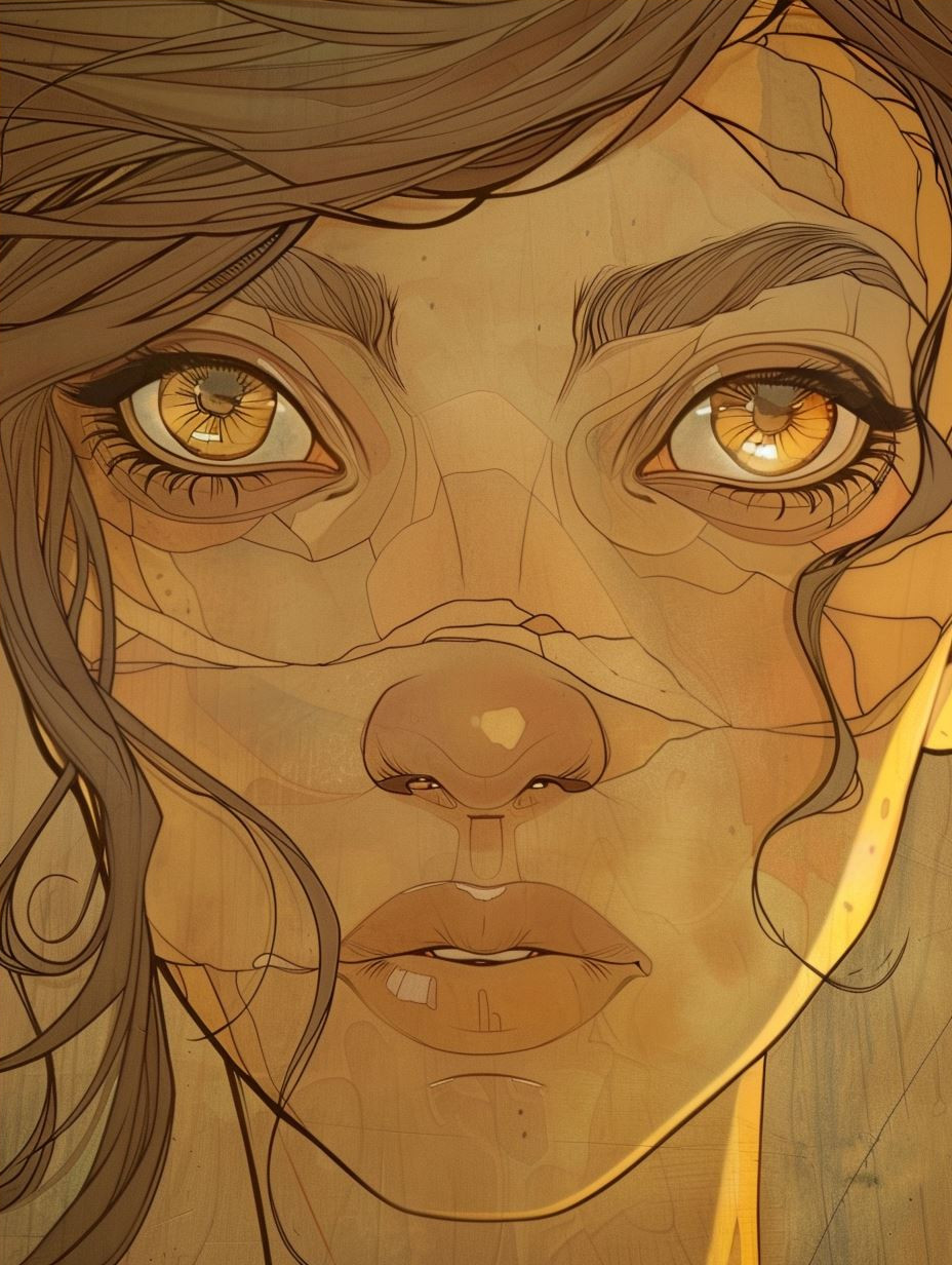 Amber Ink Gaze - Image 4