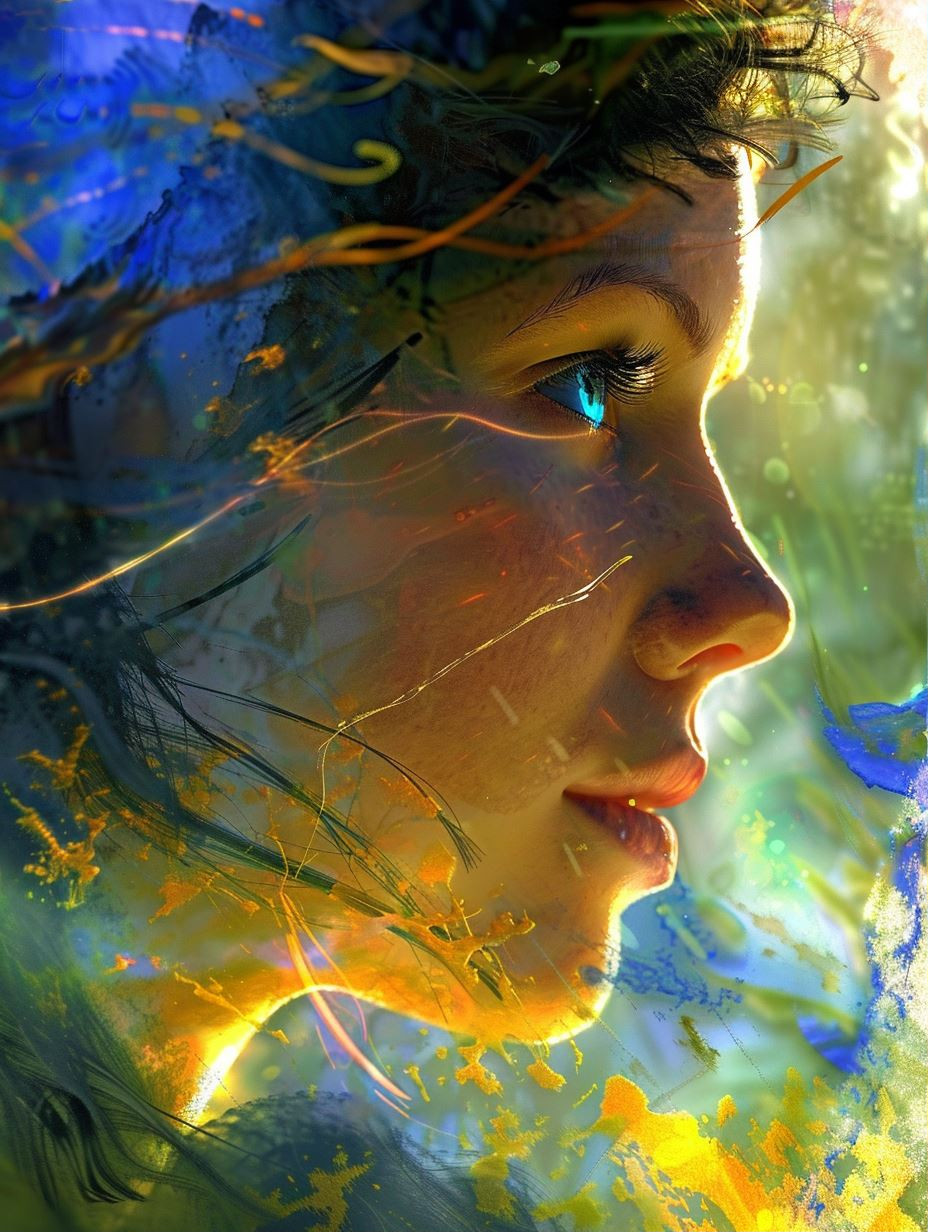 Ethereal Visions of Luminescent Beauty - Image 1