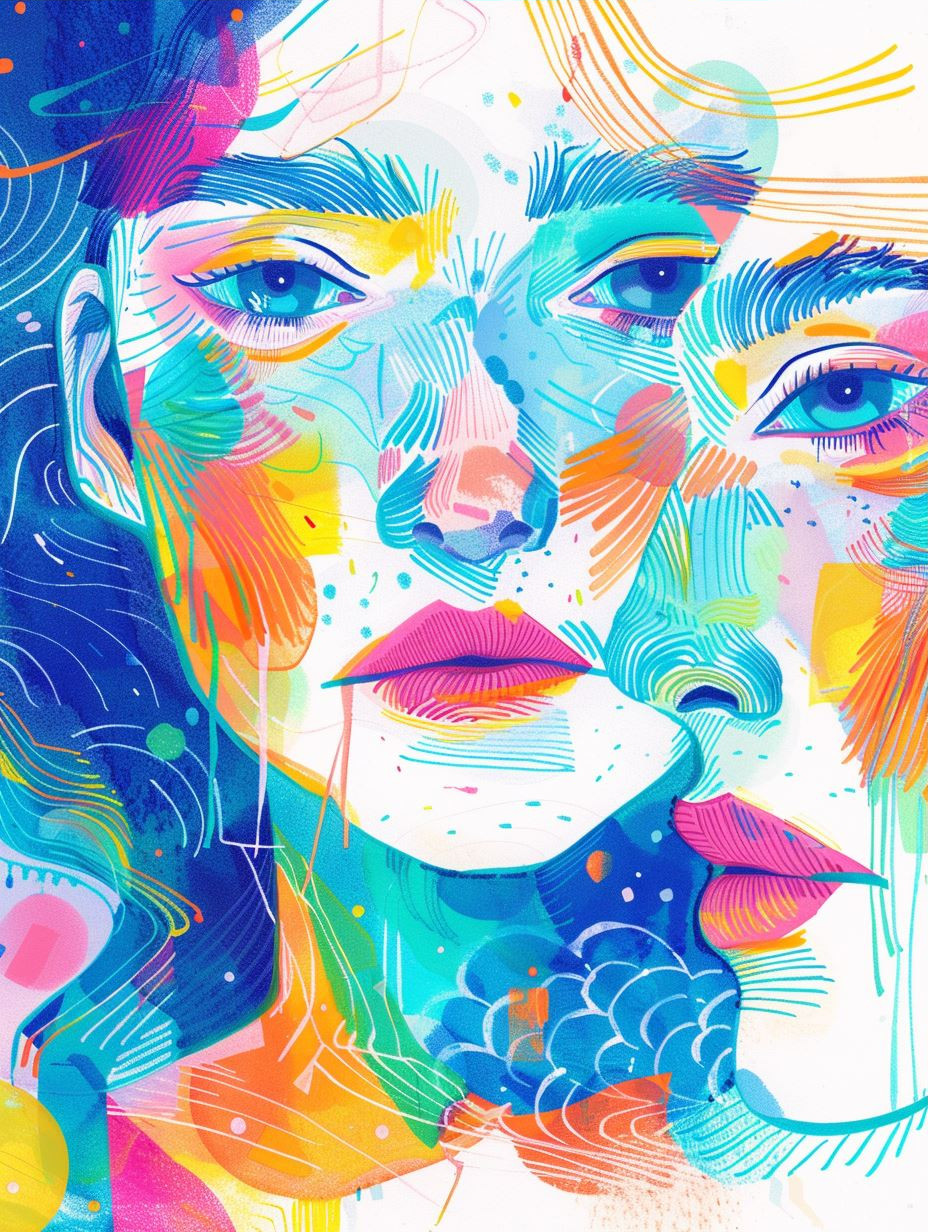 Prismatic Souls: A Study in Color - Image 3
