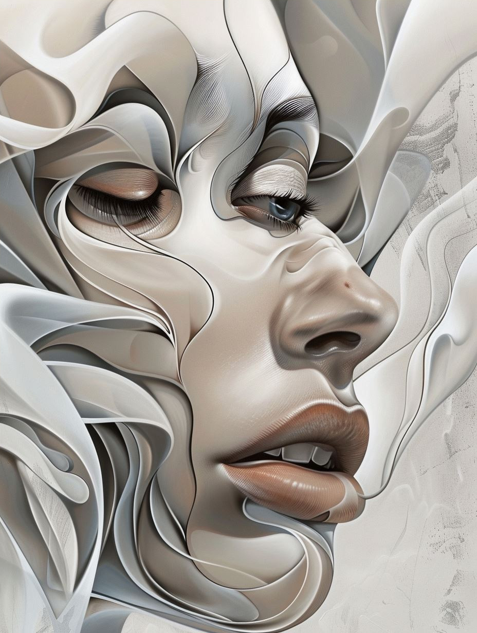 Fluid Ethereal Portraiture Study - Image 4
