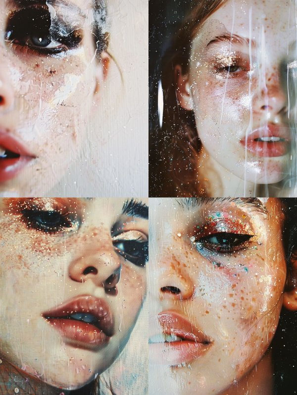 Glistening Visions of Ethereal Beauty