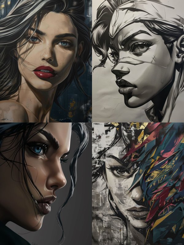 Faces of Modern Digital Artistry
