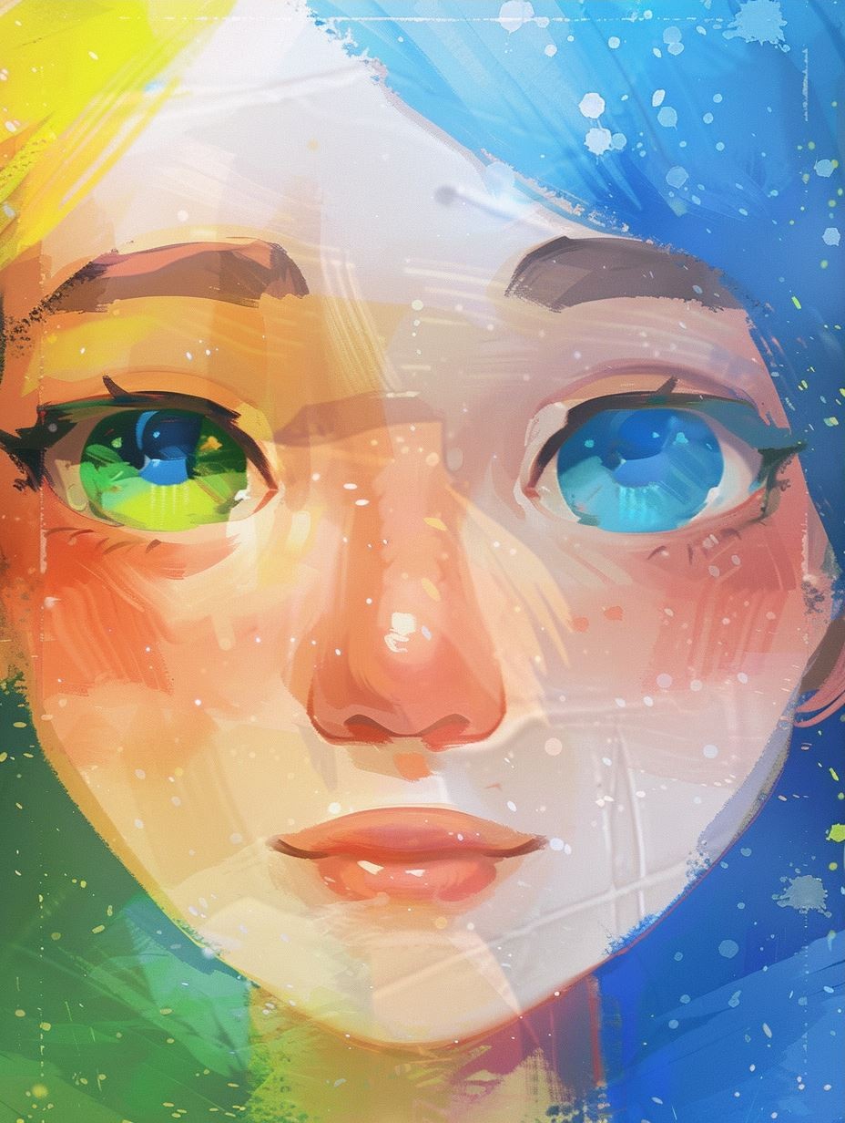 Azure Dream Portrait 2 - Image 3