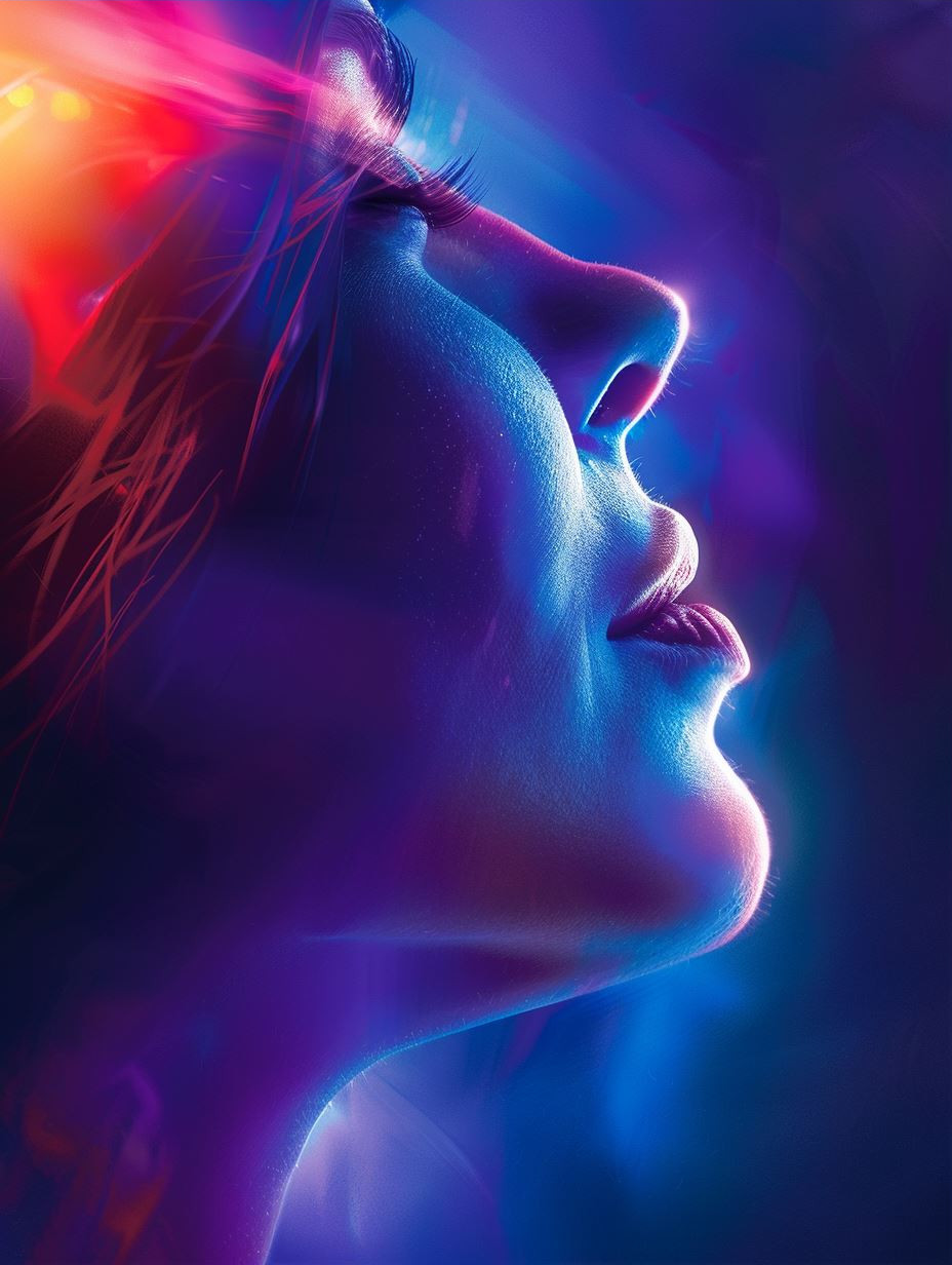 Neon Cybernetic Ethereal Glow - Image 3