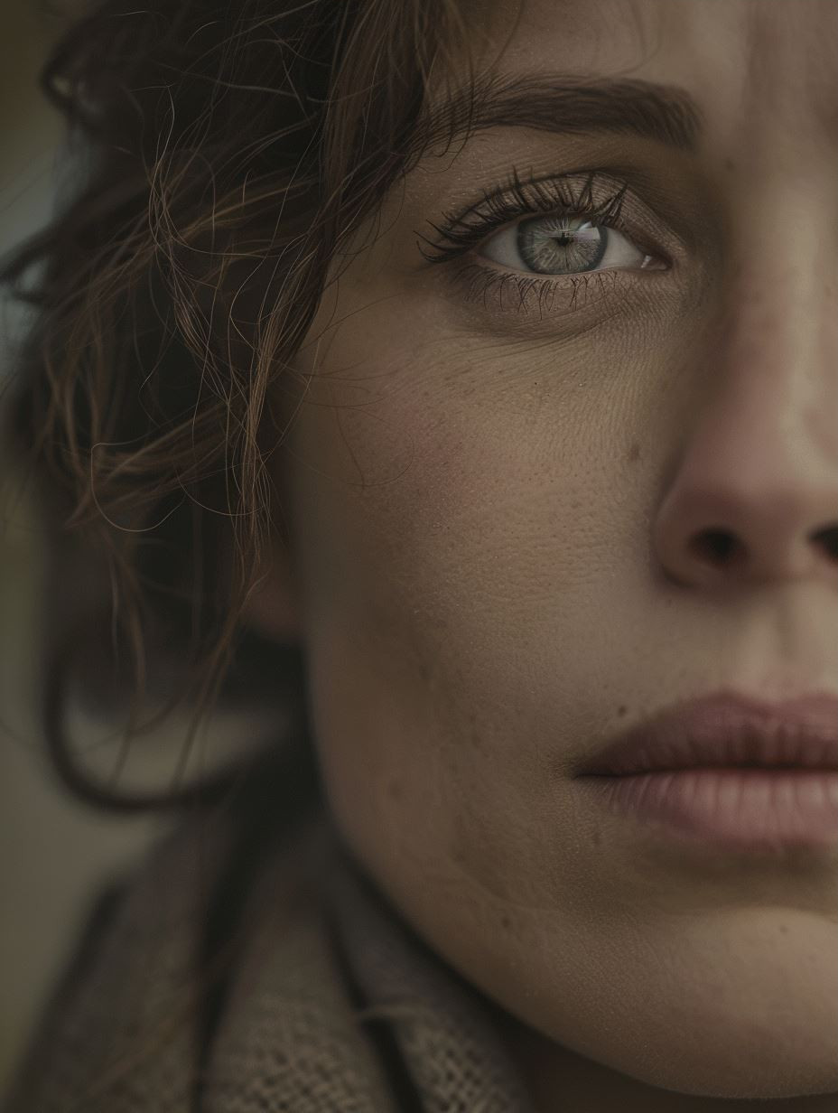 Intimate Gaze of Natural Beauty - Image 3