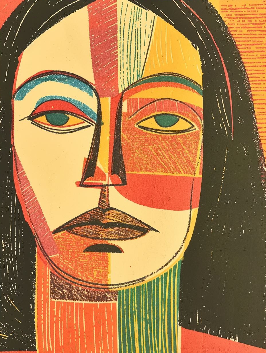 Abstract Geometric Portrait Studies - Image 4