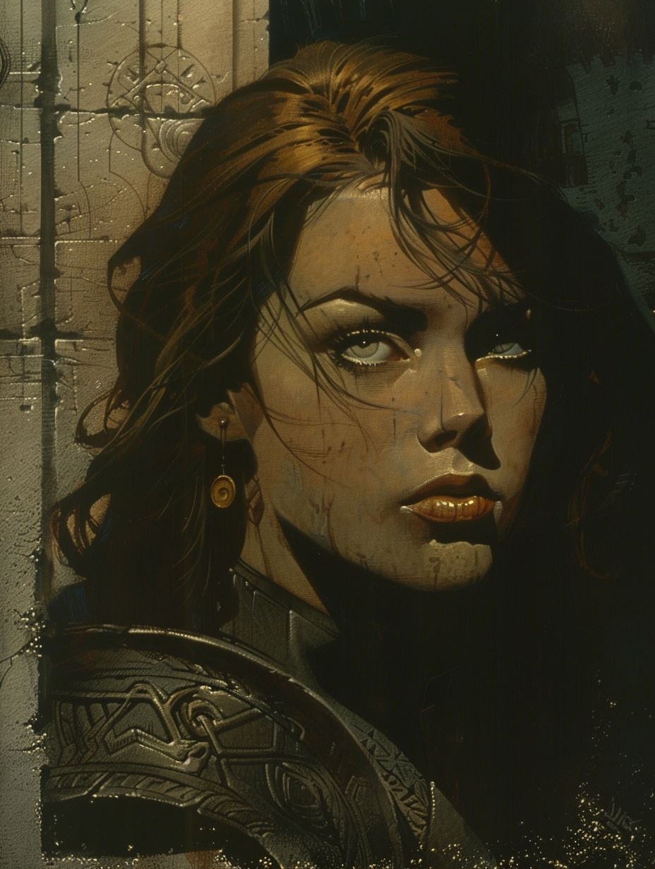 Gilded Shadows of Ancient Steel - Image 1