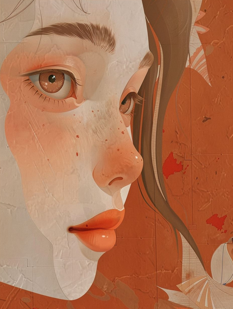 Ethereal Autumnal Portrait Fragments - Image 4