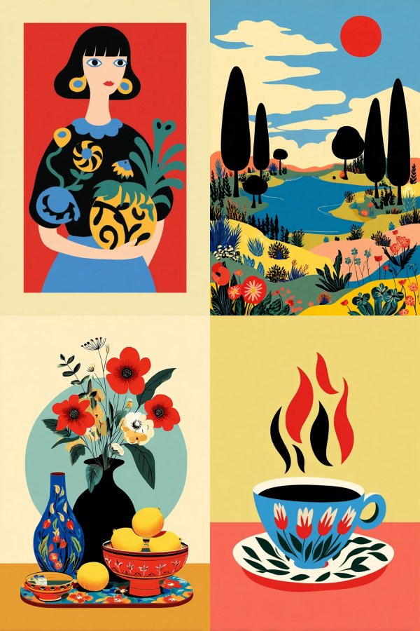 Modernist Floral Muse