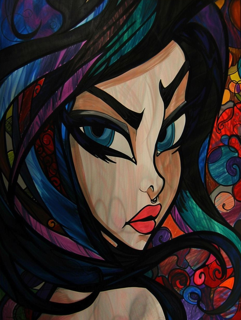 Dark Gothic Stylized Portraits - Image 4