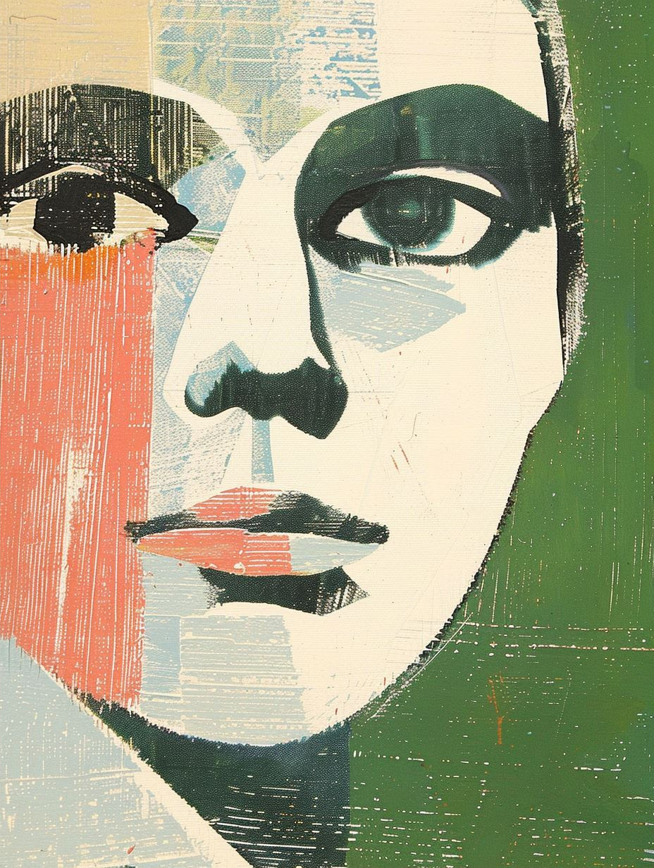 Abstract Fragmented Feminine Portraits - Image 2
