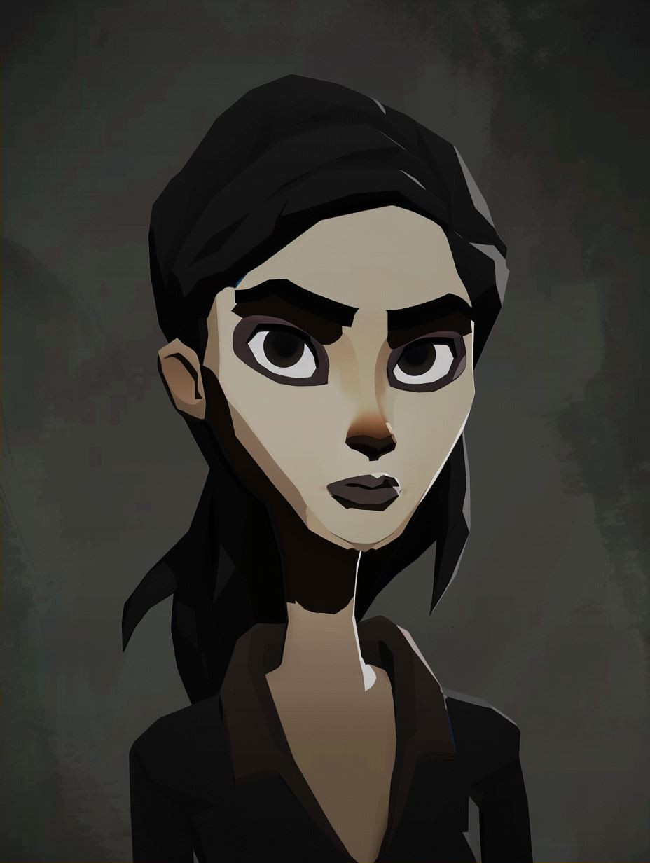 Golden Hour Stylized Portrait - Image 2