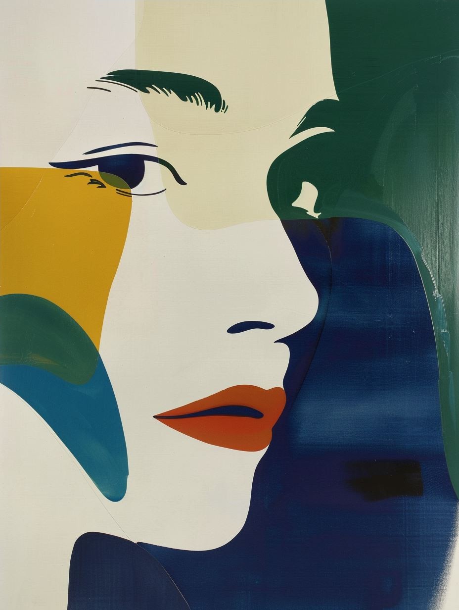 Abstract Fluid Portrait - Image 4