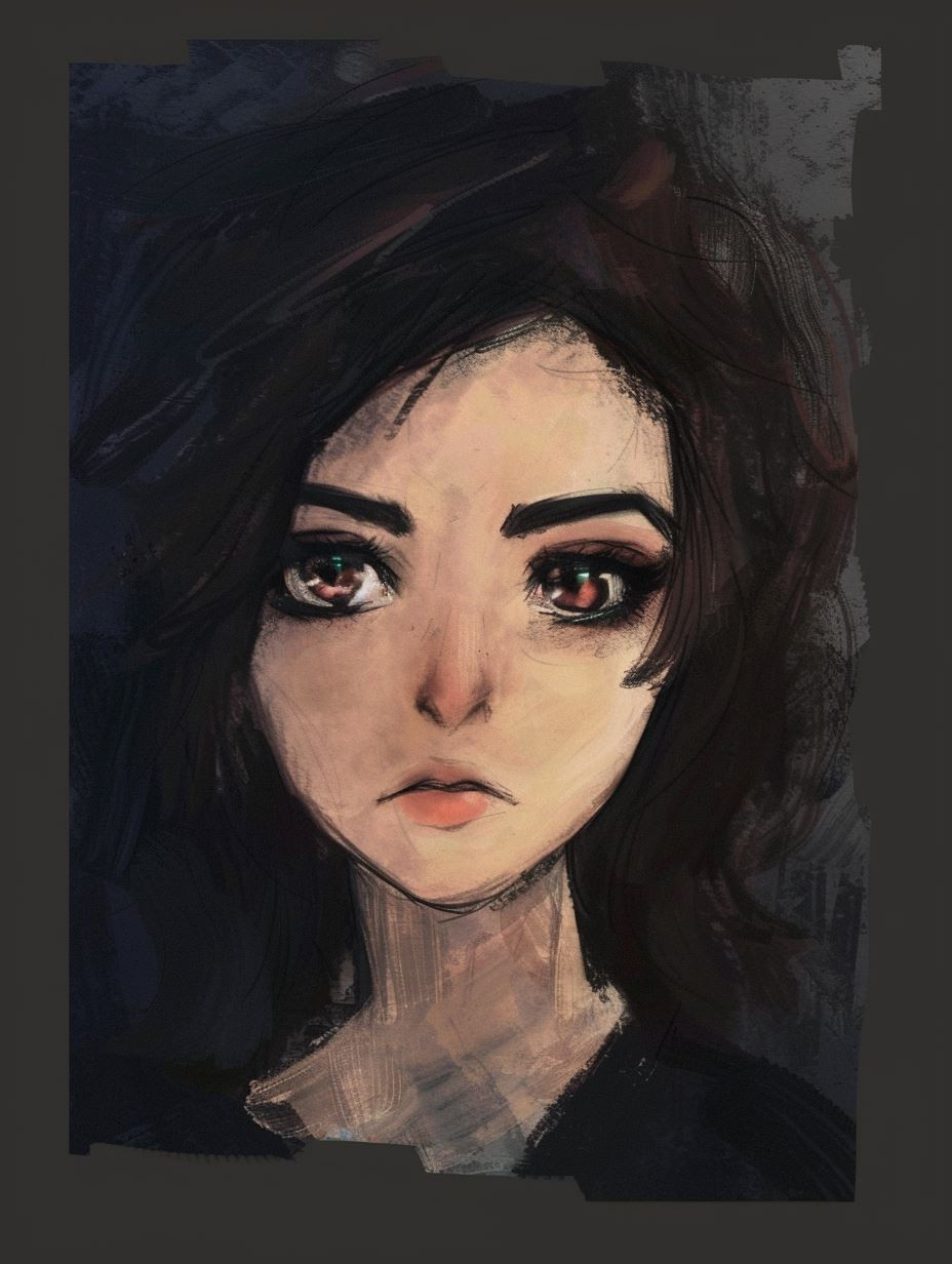 Moody Digital Portrait Studies - Image 3