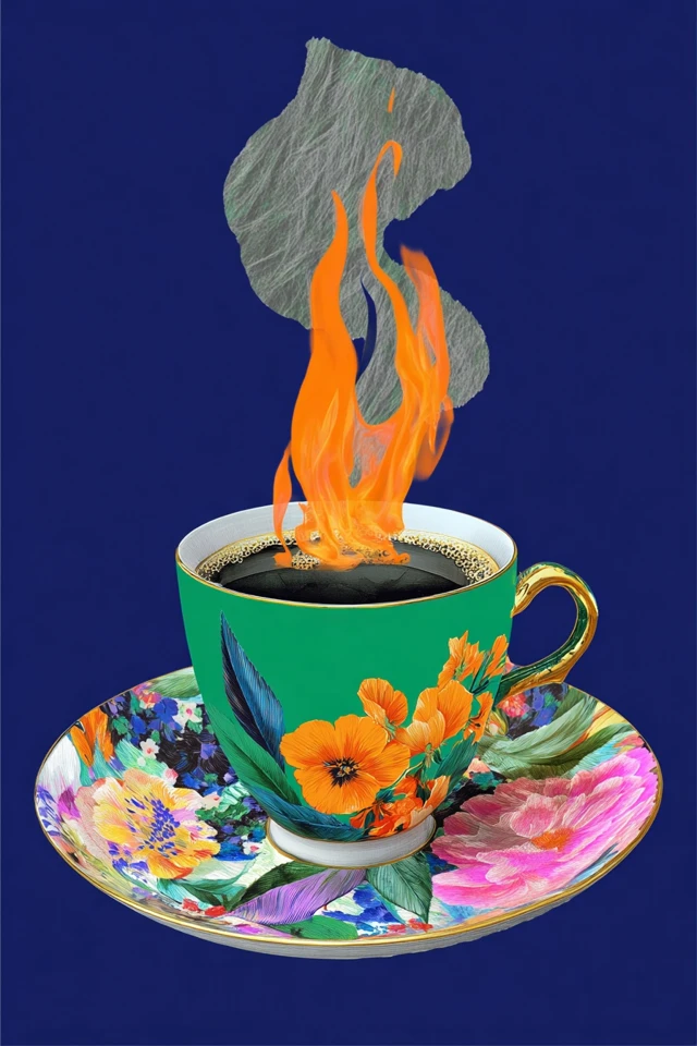 Floral Surrealism Collage - Image 4