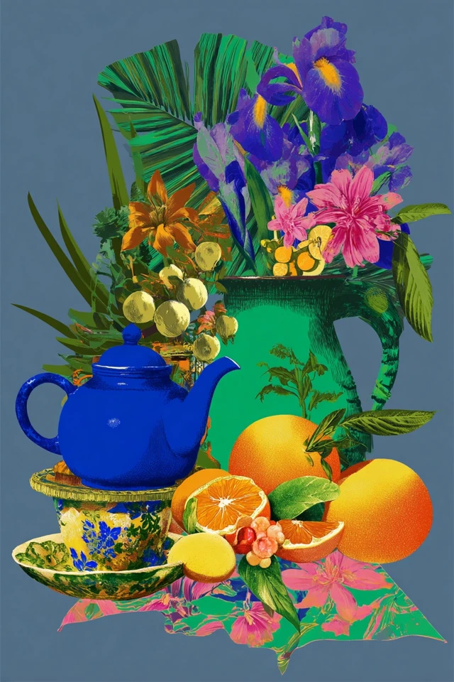 Floral Surrealism Collage - Image 3