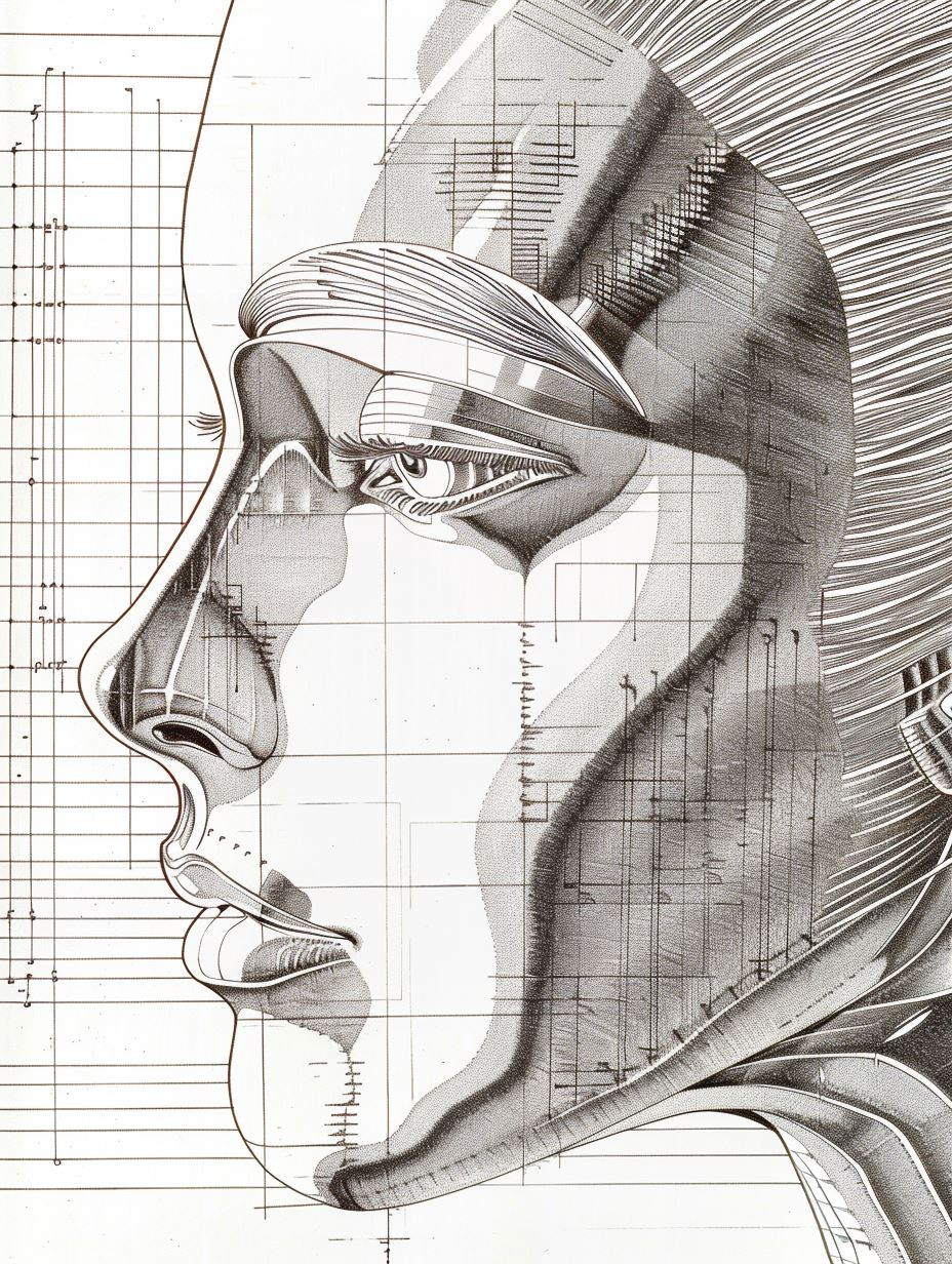 Dual Tone Linear Portraiture - Image 2