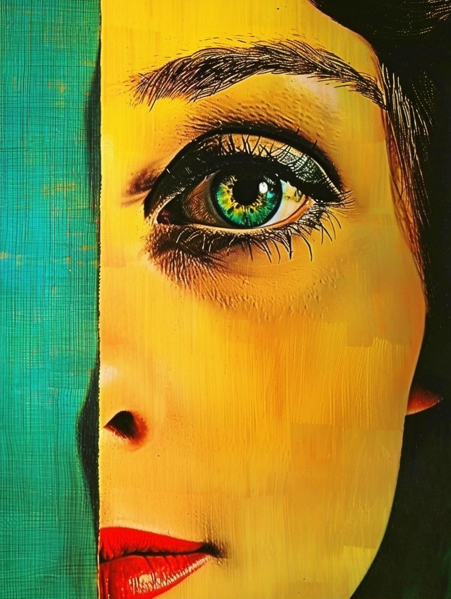 Neon Pop Art Portrait - Image 2