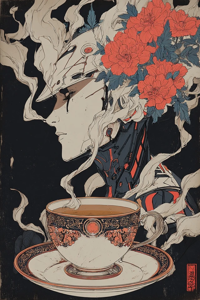 Cybernetic Zen Elegance - Image 4