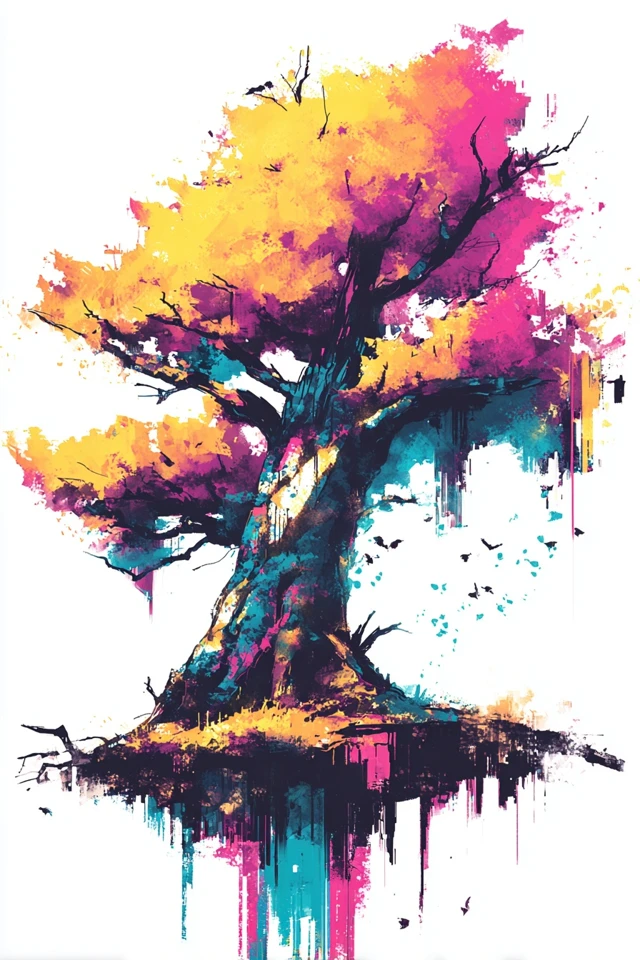 Vibrant Splashes of Digital Art - Image 5