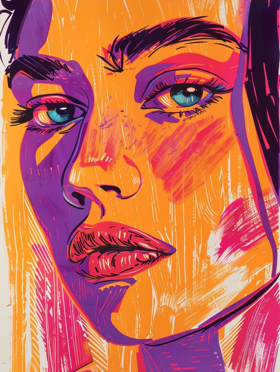 Vibrant Spectrum of Feminine Gazes - Image 3