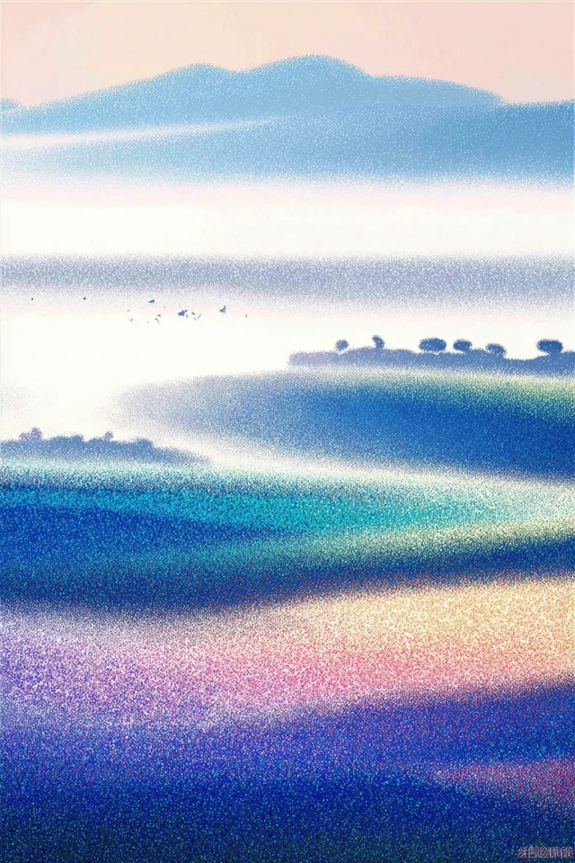 Dreamy Pastel Art Collage - Image 2