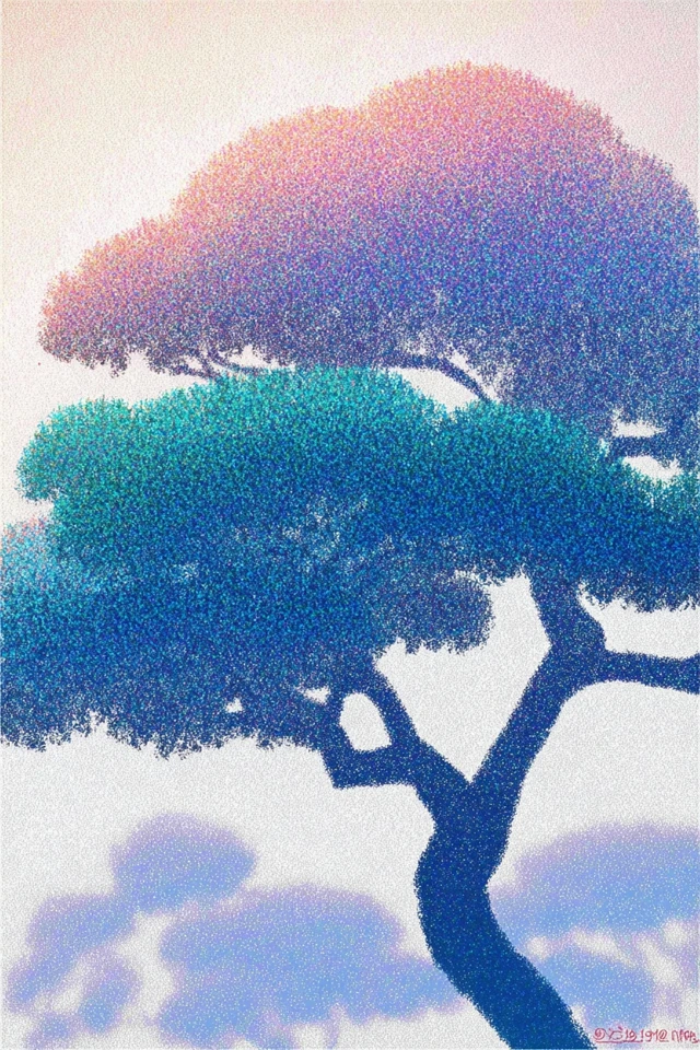 Dreamy Pastel Art Collage - Image 5