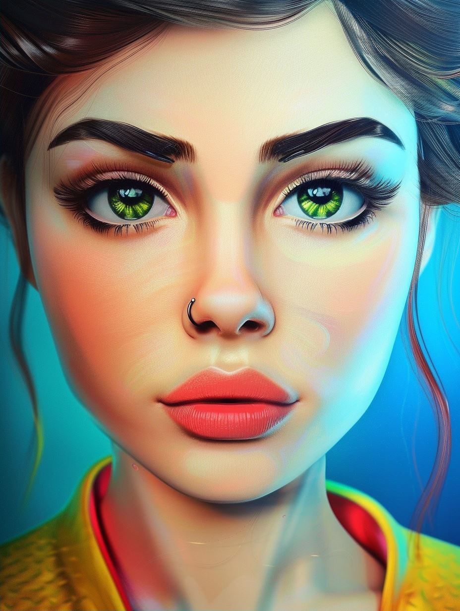 Vibrant Visions of Digital Beauty - Image 2