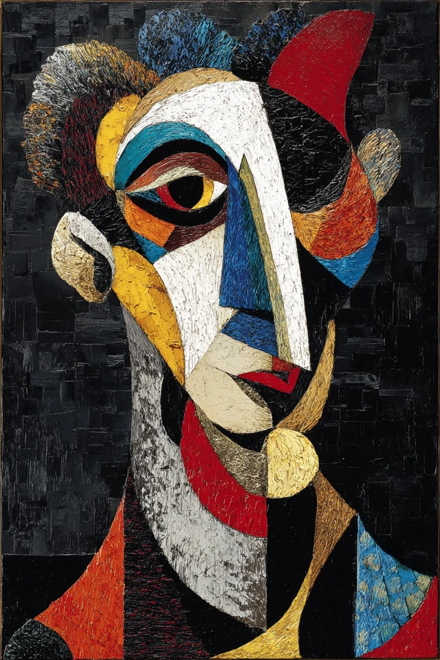 Cubist Fragmented Soul - Image 1