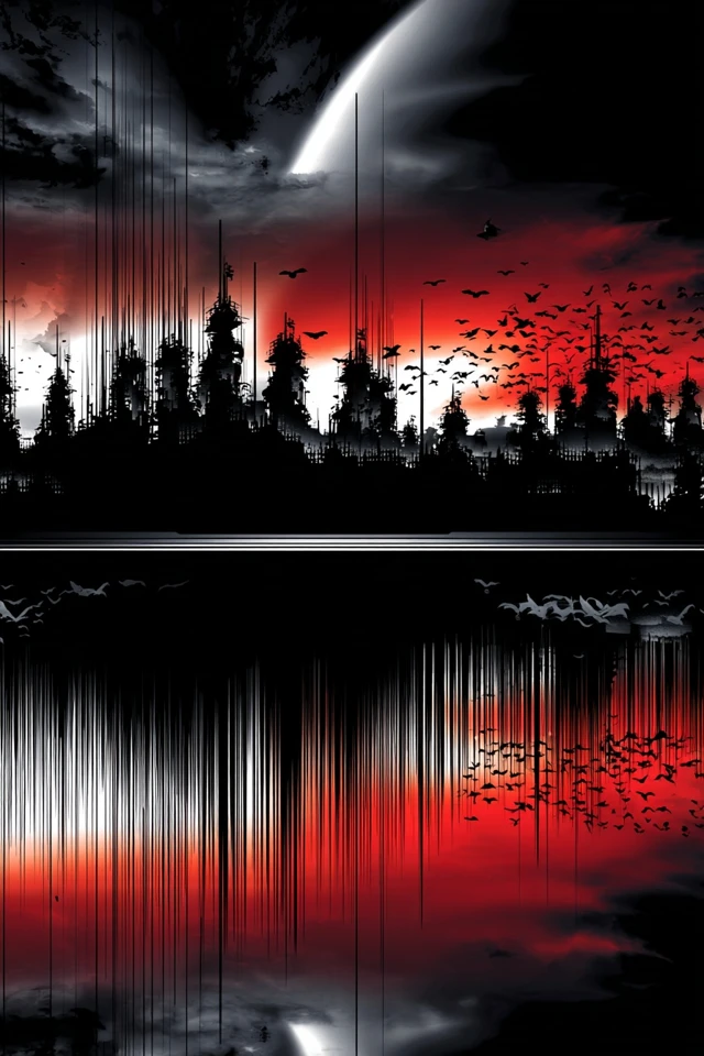 Crimson Shadows and Gothic Whispers - Image 2