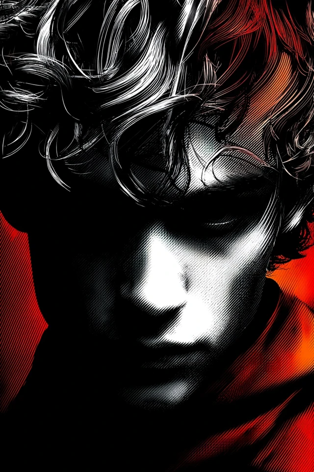 Crimson Shadows and Gothic Whispers - Image 1
