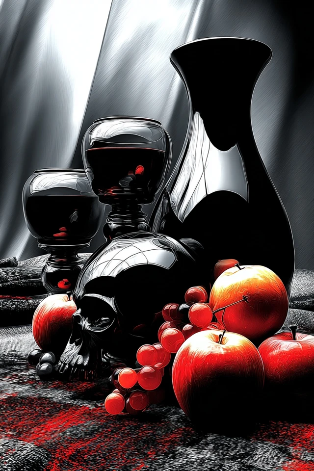Crimson Shadows and Gothic Whispers - Image 3