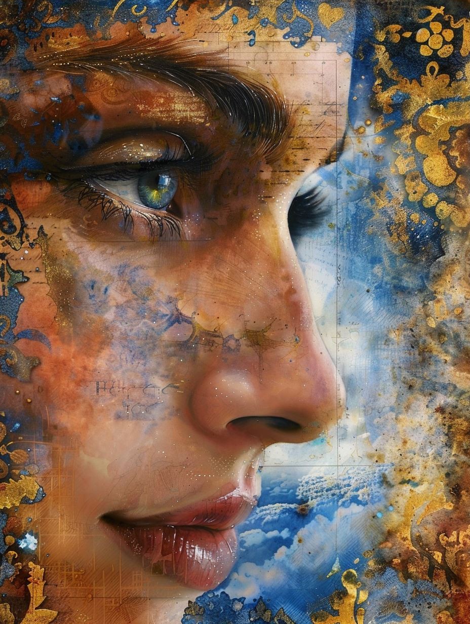 Celestial Fragment Portrait - Image 3