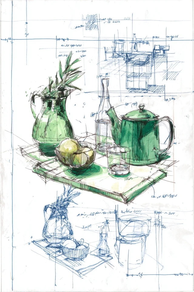 Azure Graphite Study - Image 3