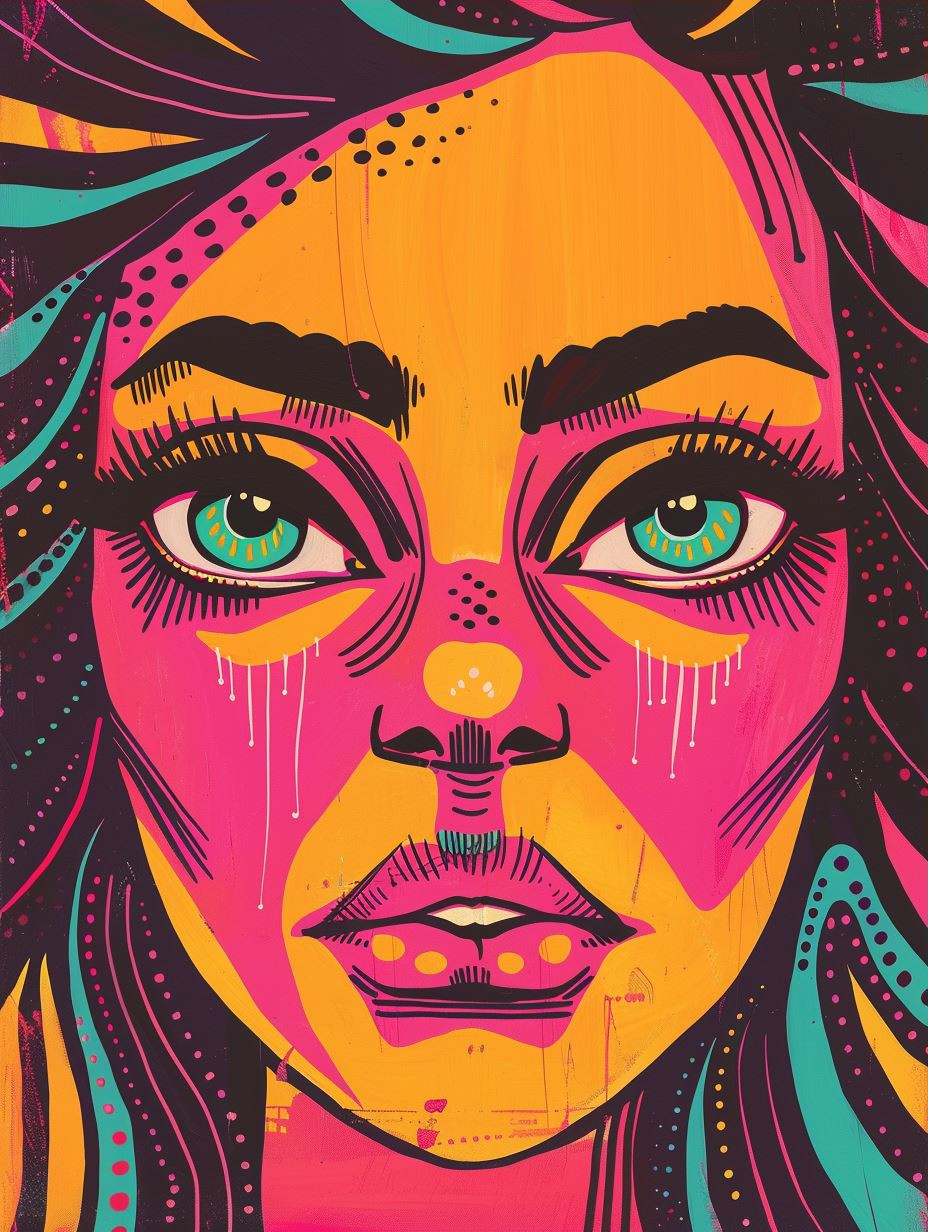Vibrant Neon Portraits of Modern Women - Image 3