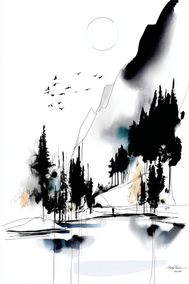 Ink Essence Portrait - Image 2