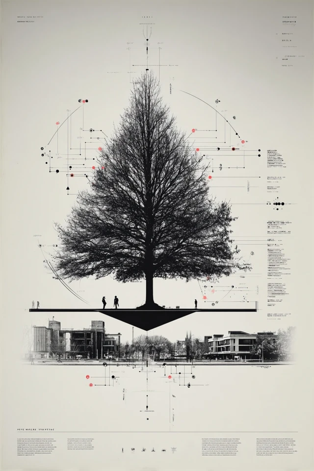 Blueprint of Existence: Surreal Technical Art - Image 5