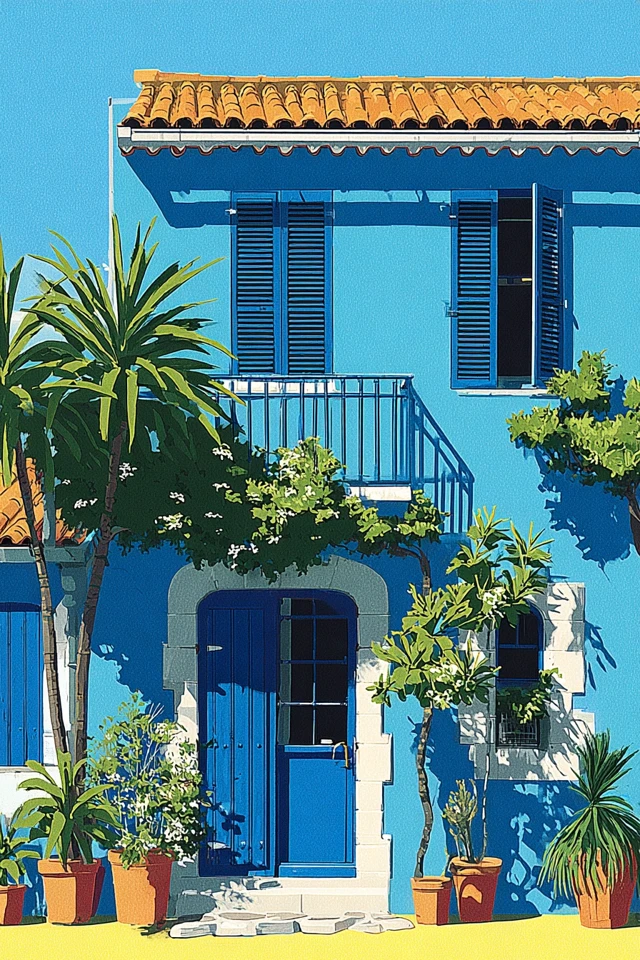 Azure Dreams: A Mediterranean Study - Image 6