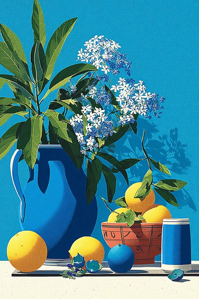 Azure Dreams: A Mediterranean Study - Image 3