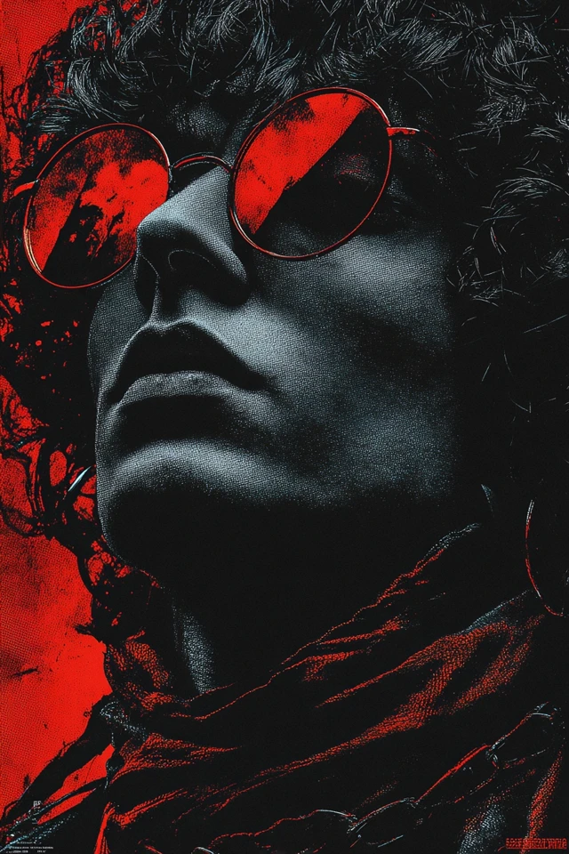 Crimson Shadows and Surreal Dreams - Image 1